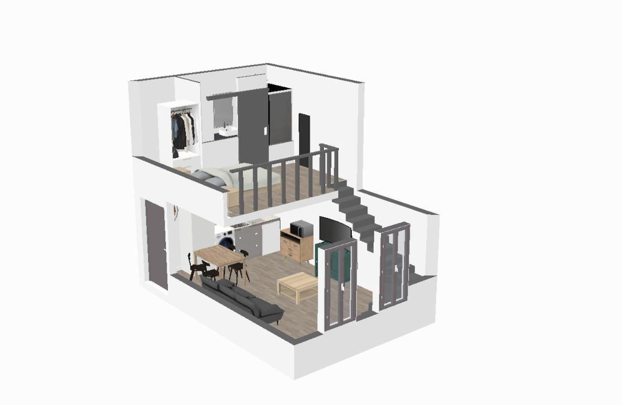 Grand Duplex Centre - Gare Διαμέρισμα Τουλούζη Εξωτερικό φωτογραφία